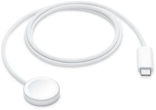 Apple Watch Magnetic Fast Charger to USB-C Cable (1 m) - MT0H3ZM/A cena un informācija | Viedpulksteņu un viedo aproču aksesuāri | 220.lv