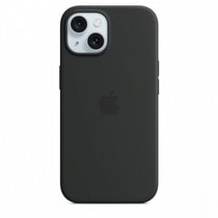 Apple Silicone Case MagSafe MT0J3ZM/A Black цена и информация | Чехлы для телефонов | 220.lv