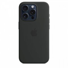 Apple iPhone 15 Pro Silicone Case with MagSafe - Black MT1A3ZM/A цена и информация | Чехлы для телефонов | 220.lv