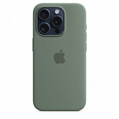 Apple iPhone 15 Pro Silicone Case with MagSafe - Cypress MT1J3ZM/A цена и информация | Чехлы для телефонов | 220.lv