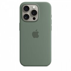 Apple iPhone 15 Pro Silicone Case with MagSafe - Cypress MT1J3ZM/A цена и информация | Чехлы для телефонов | 220.lv