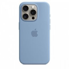 Apple Silicone Case MagSafe MT1L3ZM/A Winter Blue cena un informācija | Telefonu vāciņi, maciņi | 220.lv