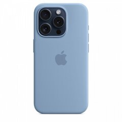 Apple iPhone 15 Pro Silicone Case with MagSafe - Winter Blue MT1L3ZM/A цена и информация | Чехлы для телефонов | 220.lv