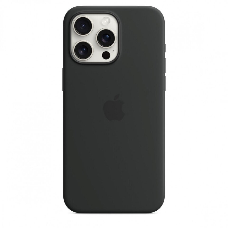 Apple Silicone Case MagSafe MT1M3ZM/A Black cena un informācija | Telefonu vāciņi, maciņi | 220.lv