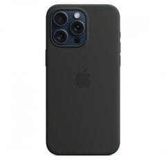 Apple iPhone 15 Pro Max Silicone Case with MagSafe - Black MT1M3ZM/A цена и информация | Чехлы для телефонов | 220.lv