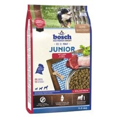 Bosch 15030 Junior jauniem kucēniem, ar jēra gaļu un rīsiem, 3 kg cena un informācija | Bosch Suņiem | 220.lv