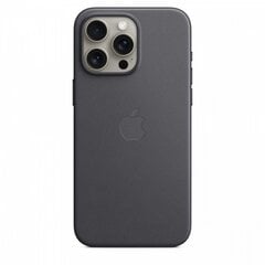 Apple iPhone 15 Pro Max FineWoven Case with MagSafe - Black MT4V3ZM/A цена и информация | Чехлы для телефонов | 220.lv