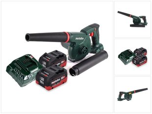 Аккумуляторная воздуходувка Metabo AG 18 18 В с аккумулятором и блоком для зарядки цена и информация | Строительные фены | 220.lv