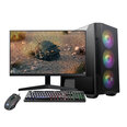 Gaming PC Combo 1.1 Komplekt, Intel Core i5-11400F 2.9 GHz, 1000 GB HDD 1 TB SSD, RAM 16 GB, Windows 10