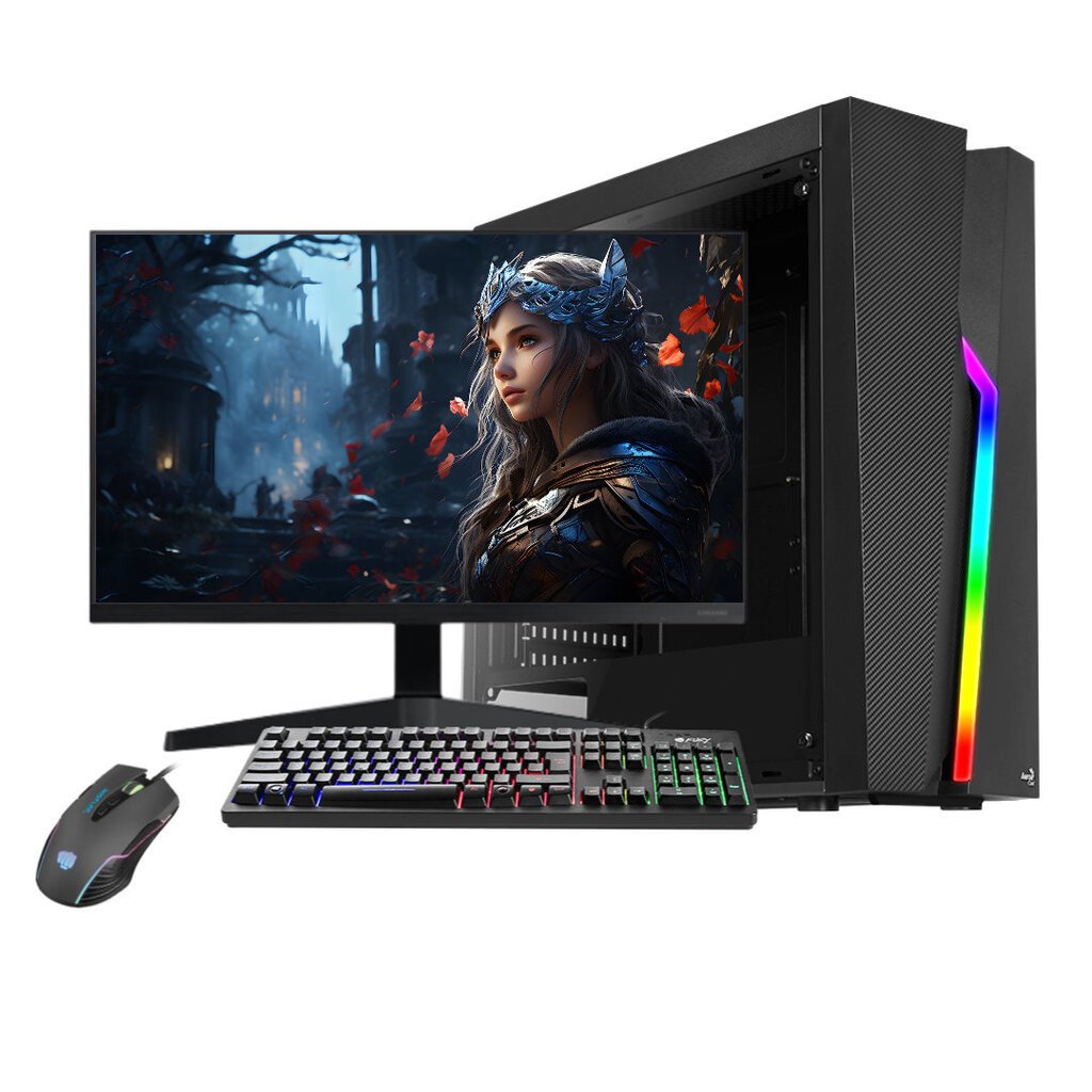 Gaming PC Pro 2, Intel® Core™ i7-13700F 5.2GHz, 2 TB HDD 1 TB SSD, RAM 16 GB, Windows 10 цена и информация | Stacionārie datori | 220.lv