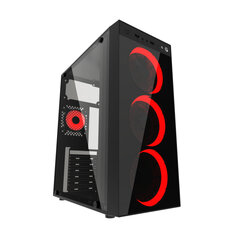 Gaming PC Starter 1, AMD Ryzen 3 4100 4.0 GHz, 500 GB SSD, RAM 8 GB, Windows 10 kaina ir informacija | Stacionārie datori | 220.lv