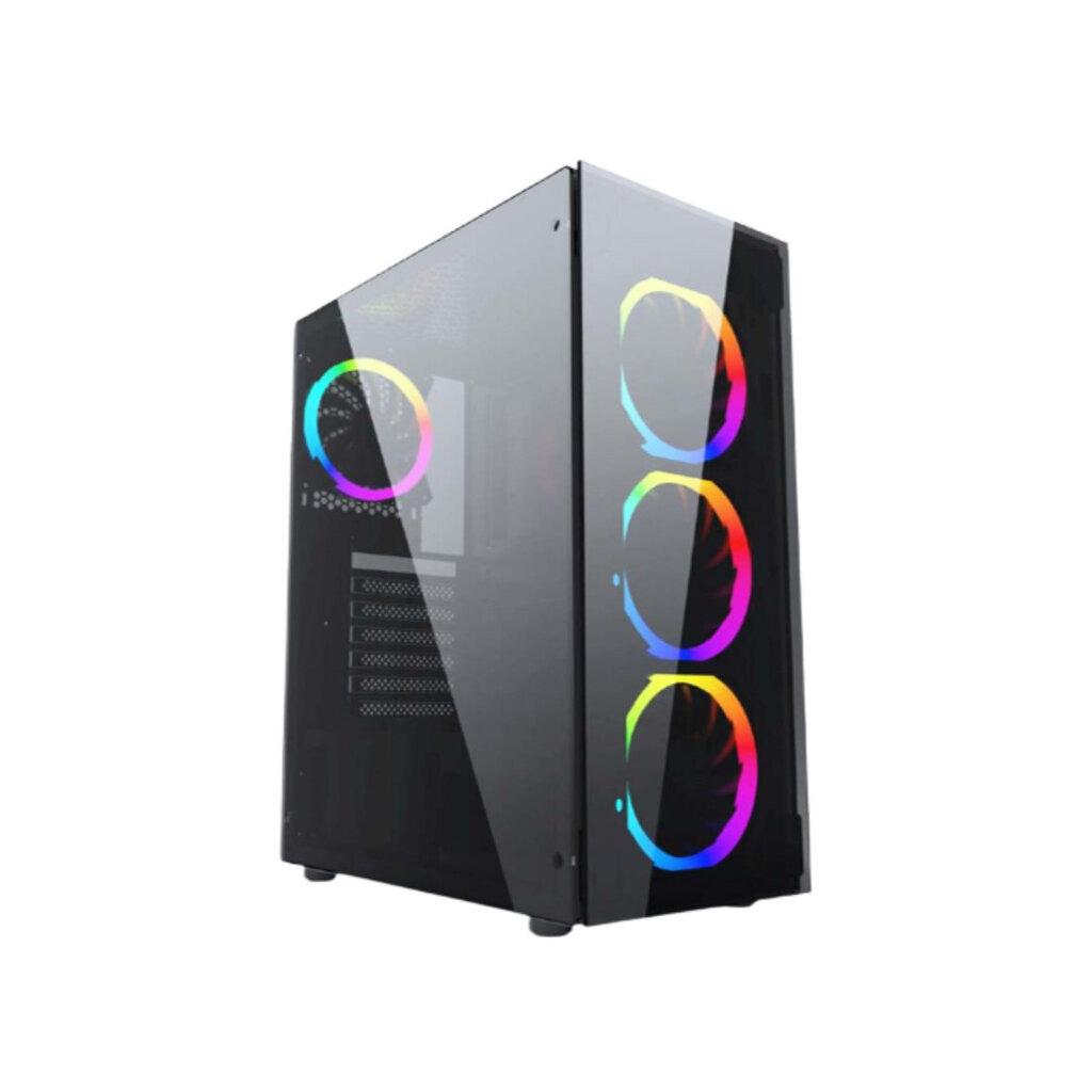 Gaming PC Level 1, Intel Core i3-10100F 3.6 GHz, 500GB SSD, RAM 16 GB, Windows 10 cena un informācija | Stacionārie datori | 220.lv