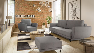 Комплект мягкой мебели из 3-х частей Eltap Megis, серый цвет цена и информация | Комплекты мягкой мебели | 220.lv