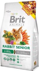 Barība gados vecākiem trušiem Brit Animals Rabbit Senior Complete, 1,5 kg cena un informācija | Barība grauzējiem | 220.lv