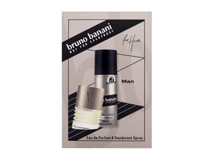 Dāvanu komplekts vīriešiem Bruno Banani: smaržas, 30 ml + dezodorants, 50 ml цена и информация | Женские духи | 220.lv