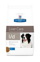 Hill's Prescription Diet Digestive Care l/d Canine suņiem ar aknu slimību, 10 kg cena un informācija | Sausā barība suņiem | 220.lv