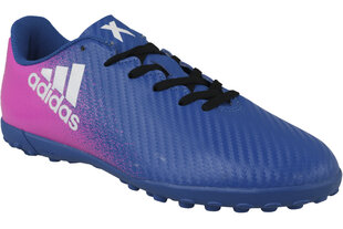 Adidas futbola apavi bērniem X 16.4 TF Jr BB5725 cena un informācija | Futbola apavi | 220.lv