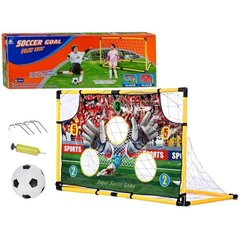 Futbola vārtu komplekts Lean Football Goal Practice Your Aim Soccer cena un informācija | Spēles brīvā dabā | 220.lv