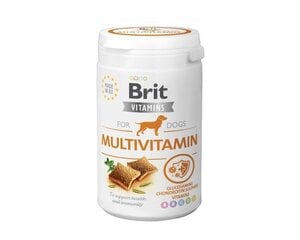 Brit Vitamins Multivitamin дополнительный корм для собак с витаминами, 150 г цена и информация | Витамины, пищевые добавки, анти-паразит продукты для собак | 220.lv