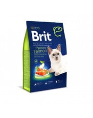 Brit Dry Premium sterilizētiem kaķiem, ar lasi, 1,5 kg cena un informācija | Brit Premium Zoo preces | 220.lv