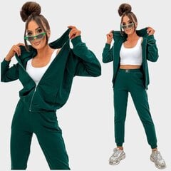 Повседневный комплект одежды для женщин Moon, зеленый цена и информация | Спортивная одежда для женщин | 220.lv