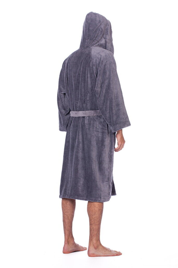 Bambusa šķiedras halāts ar kapuci vīriešiem Elite Bamboo цена и информация | Vīriešu halāti, pidžamas | 220.lv
