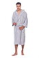 Bambusa šķiedras halāts ar kapuci vīriešiem Elite Bamboo, pelēks cena un informācija | Vīriešu halāti, pidžamas | 220.lv