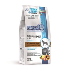 Forza10 Medium DIET, сухой корм для взрослых собак среднего роста с кониной и горохом, 12 кг цена и информация |  Сухой корм для собак | 220.lv