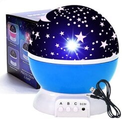 Mini Magic LED bumbiņa nakts gaisma - gaismas projektors цена и информация | Детские светильники | 220.lv