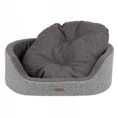 Лежак для собаки Amiplay Malmo Ellipse 2 в 1 ECO, разные размеры, серый цвет цена и информация | Лежаки, домики | 220.lv