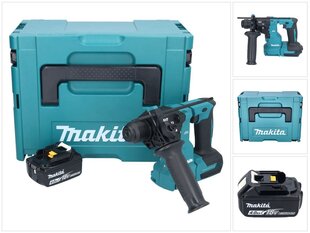 Аккумуляторный перфоратор Makita DHR 183 M1J, 18 В, с аккумулятором, без блока для зарядки цена и информация | Перфораторы | 220.lv