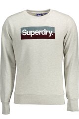 Džemperis vīriešiem Superdry, pelēks цена и информация | Мужские толстовки | 220.lv