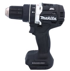 Makita DHP 484 F1JB akumulatora triecienurbjmašīna 18 V 54 Nm bezsuku melna + 1x akumulators 3,0 Ah + Makpac - bez lādētāja cena un informācija | Skrūvgrieži, urbjmašīnas | 220.lv