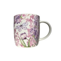 Porcelāna krūze Purple paradise, 350ml cena un informācija | Glāzes, krūzes, karafes | 220.lv