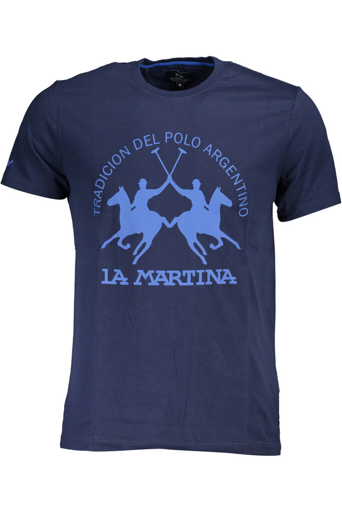 T-krekls vīriešiem La Martina, zils cena un informācija | Vīriešu T-krekli | 220.lv