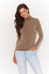 Гольф женский Numinou, светло-коричневый цена и информация | Женские блузки, рубашки | 220.lv