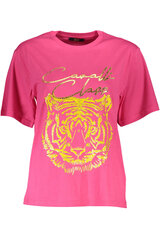 T-krekls sievietēm Cavalli Class, rozā цена и информация | Женские футболки | 220.lv