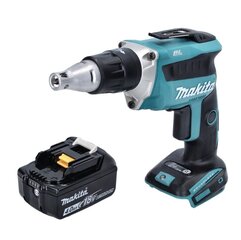 Аккумуляторный шуруповерт Makita DFS 452 M1 18 В с аккумулятором без зарядного блока цена и информация | Шуруповерты, дрели | 220.lv