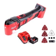 Milwaukee M18 BMT-501C bezvadu daudzfunkciju instruments 18V + 1x akumulators 5,0Ah + lādētājs cena un informācija | Zāģi, ripzāģi | 220.lv