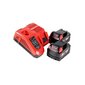 Milwaukee M18 BMT-502C bezvadu daudzfunkciju instruments 18V + 2x akumulatori 5,0Ah + lādētājs cena un informācija | Zāģi, ripzāģi | 220.lv