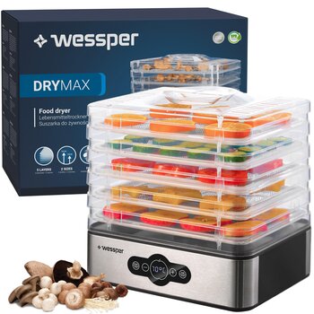 Wessper DryMax 240 Вт Сушилка для продуктов цена и информация | Сушилки для фруктов | 220.lv