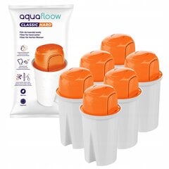 12x "Aquafloow Classic Hard" фильтрующий картридж для кувшина Classic цена и информация | Фильтры для воды | 220.lv