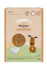 Bosch Sammy’s Muesli Taler с крупами и птицей, 1 кг цена и информация | Лакомства для собак | 220.lv