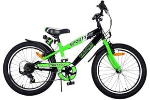Городской велосипед Volare Sportivo, 20 дюймов, 7 передач, зеленый цвет цена и информация | Велосипеды | 220.lv