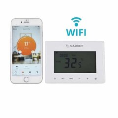 Smart1.0 Pro bezvadu termostats ar (Wifi) cena un informācija | Taimeri, termostati | 220.lv