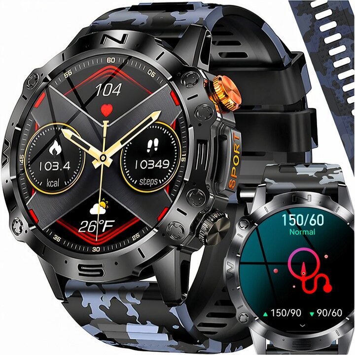 Vess K59 Black cena un informācija | Viedpulksteņi (smartwatch) | 220.lv