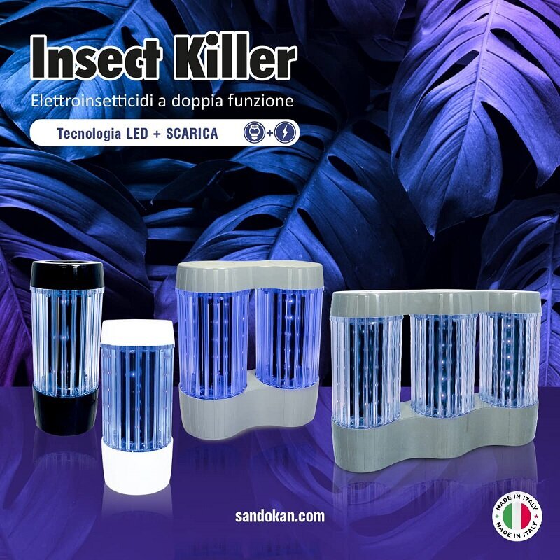 Kukaiņu slazds Sandokan Led-Zan Italy USB cena un informācija | Līdzekļi pret odiem un ērcēm | 220.lv