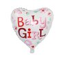 Dzimšanas dienas balonu komplekts gadu vecai meitenei, rozā cena un informācija | Baloni | 220.lv