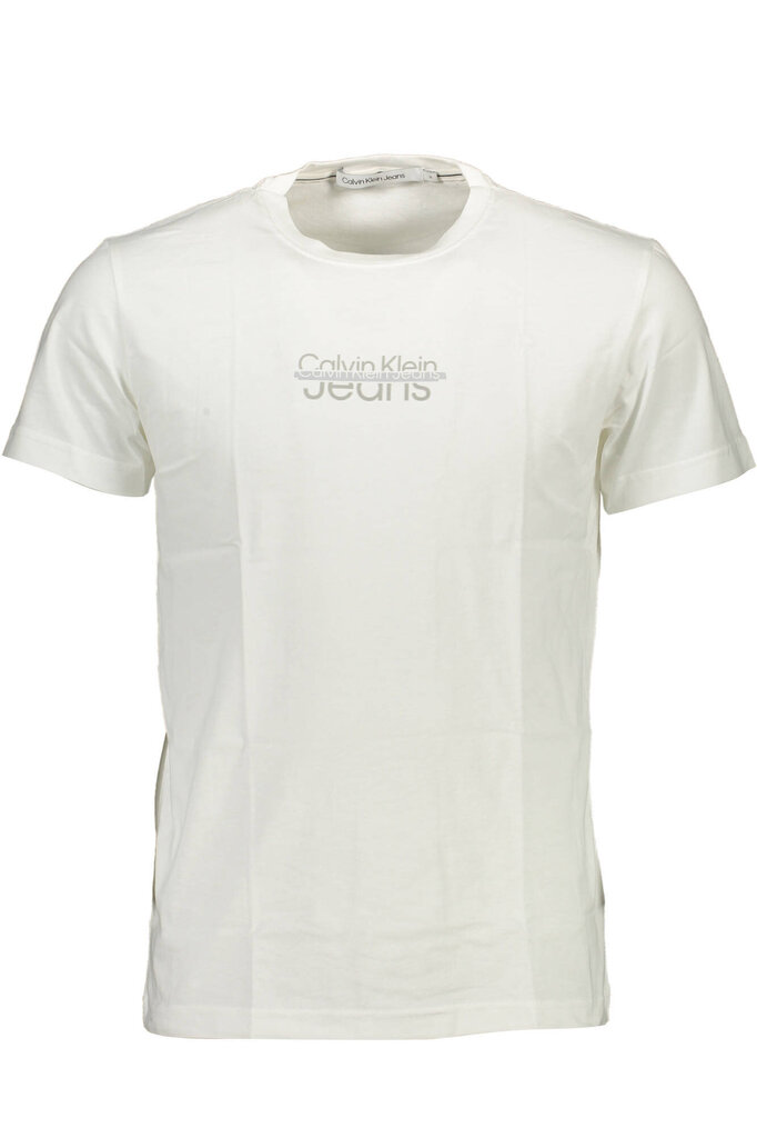 T-krekls vīriešiem Calvin Klein J30J322504, balts cena un informācija | Vīriešu T-krekli | 220.lv