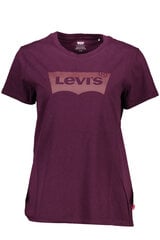 T-krekls sievietēm Levi's, violets cena un informācija | T-krekli sievietēm | 220.lv